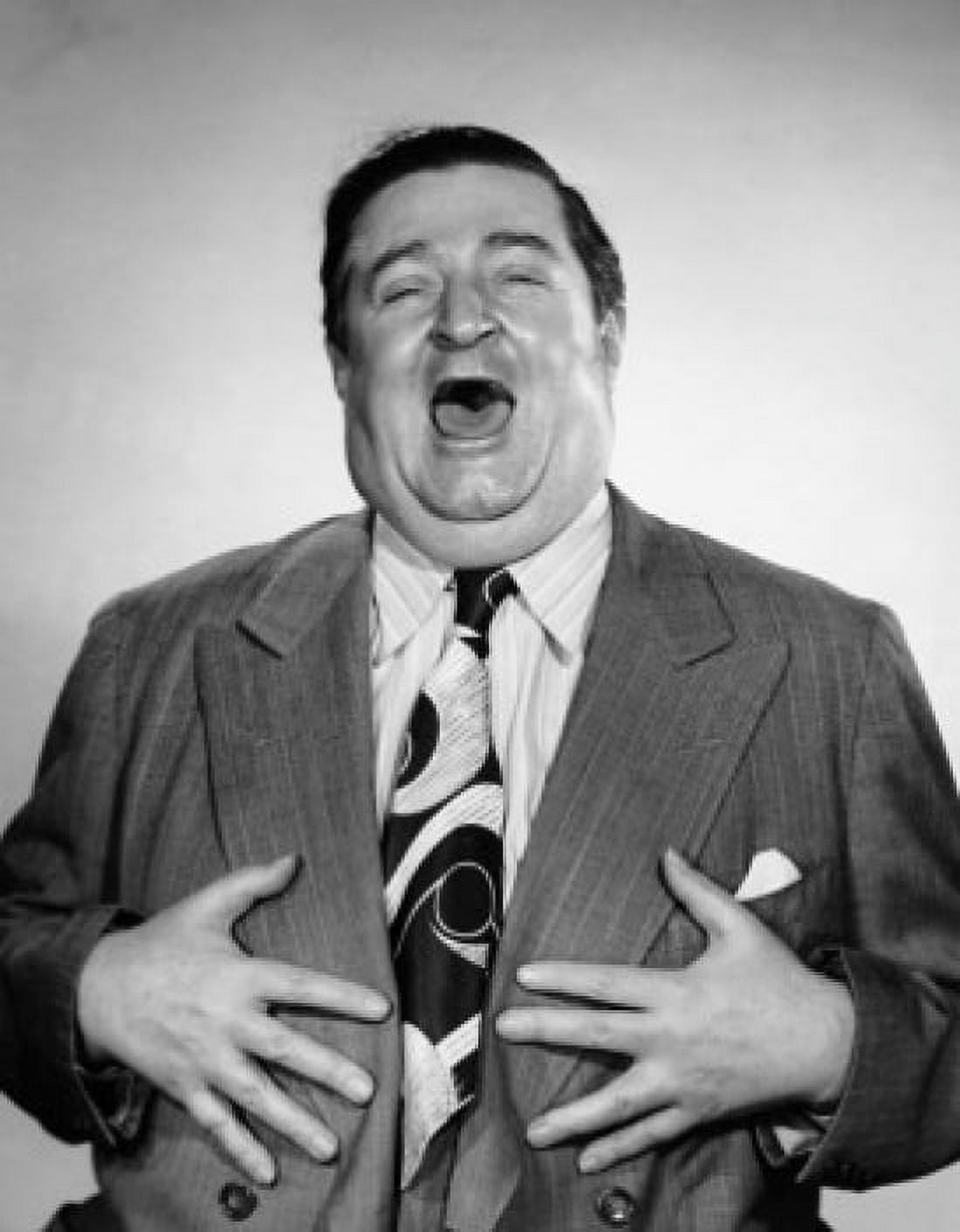 Close-up of a mature man laughing Canvas Art - (24 x 36)