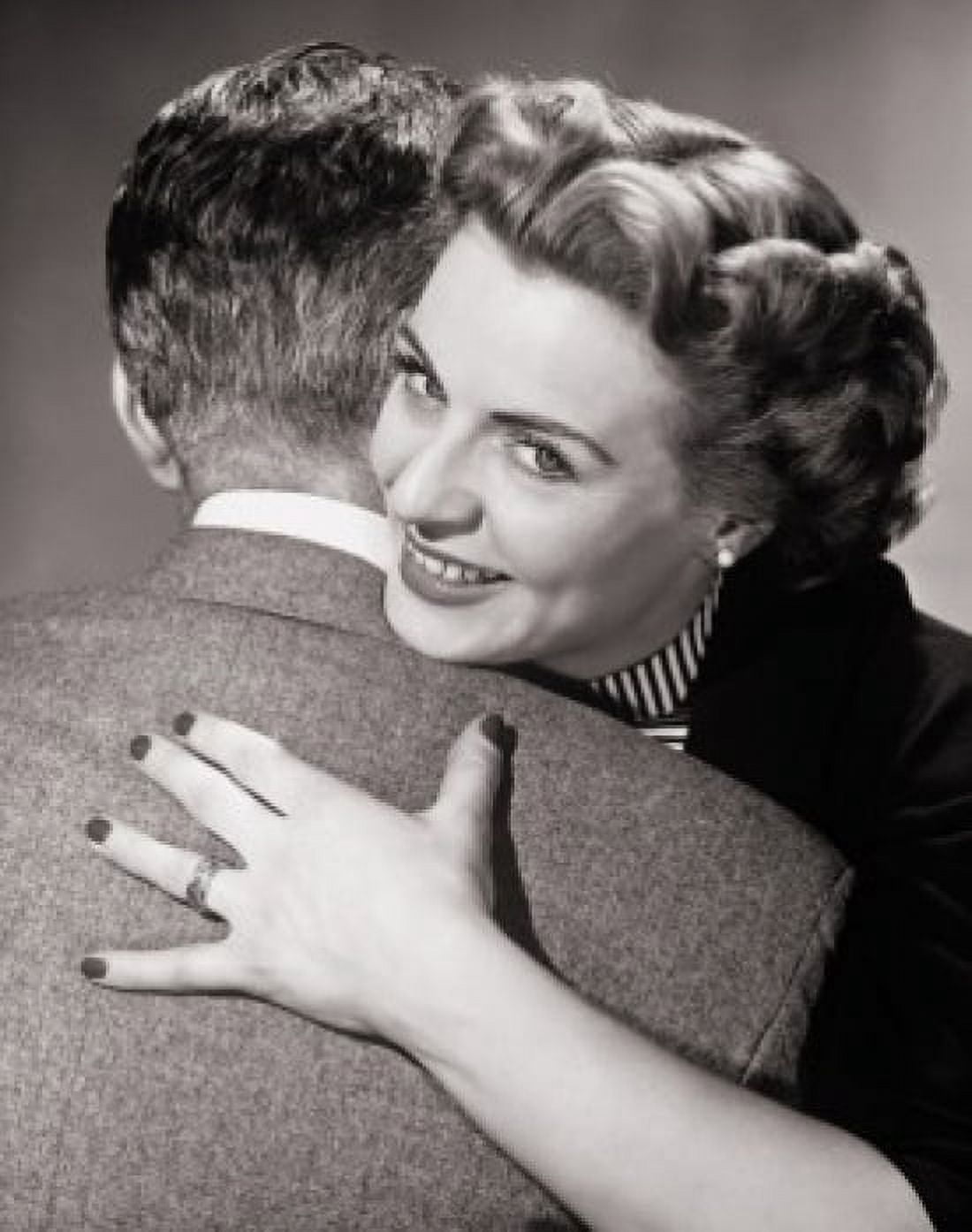 Close-up of a mid adult couple embracing each other Canvas Art - (18 x 24)