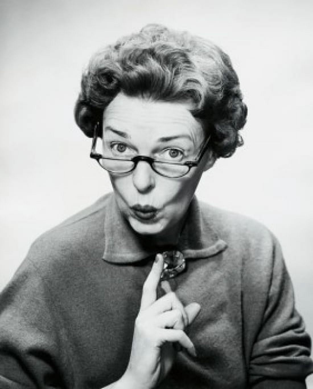Close-up of a mid adult woman puckering her lips Canvas Art - (18 x 24)