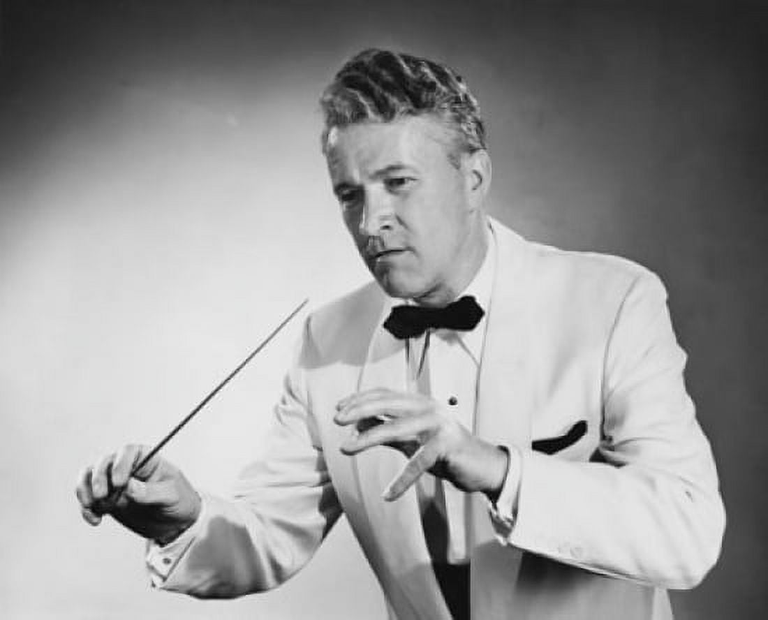 Close-up of a music conductor holding a conductors baton Canvas Art - (18 x 24)