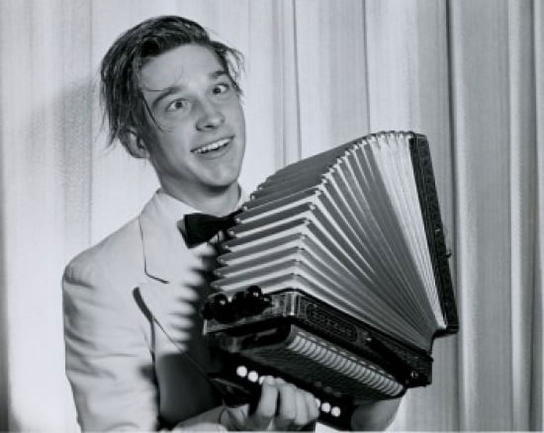 Close-up of a musician playing an accordion Canvas Art - (24 x 36)
