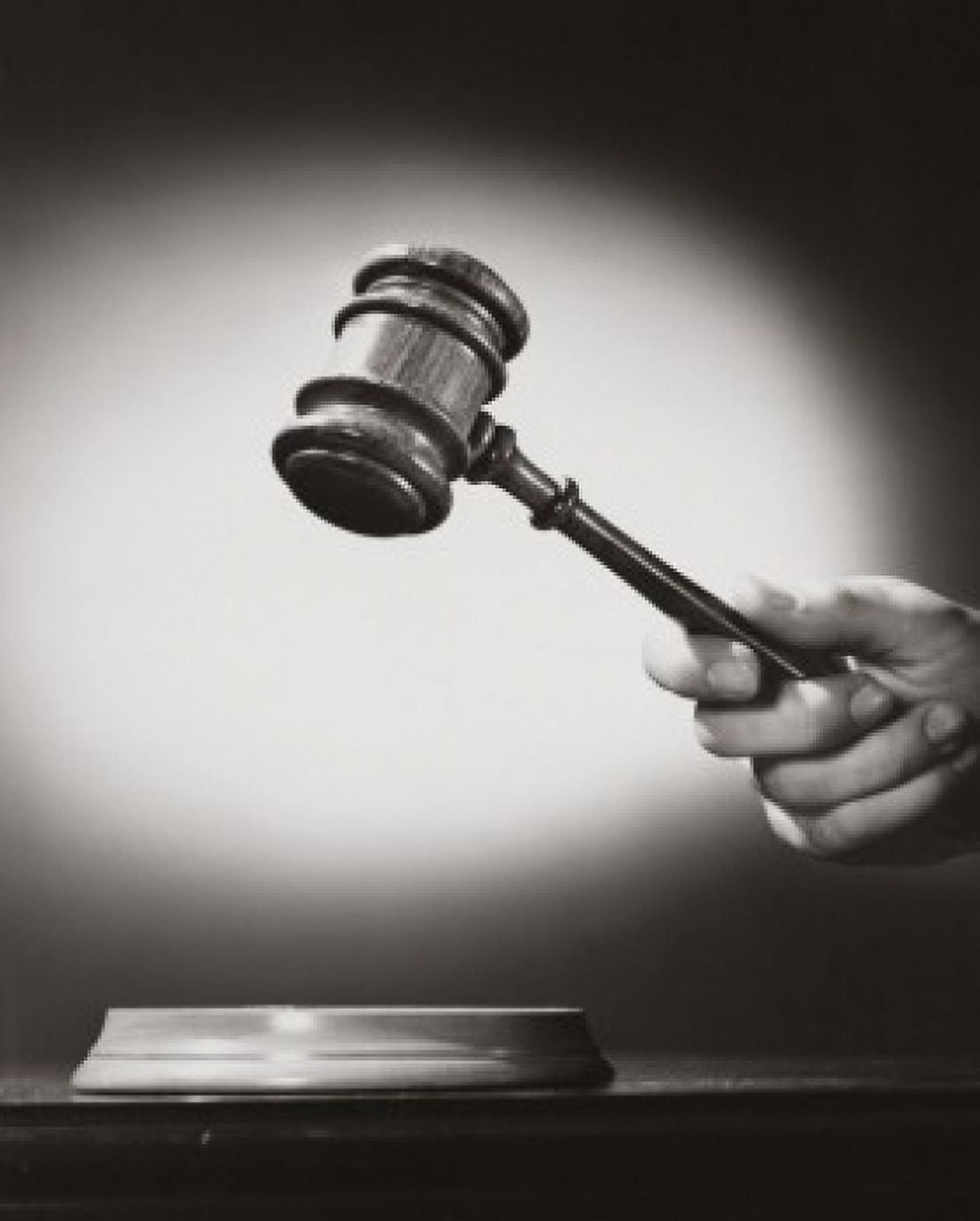 Close-up of a persons hand holding a gavel Canvas Art - (18 x 24)