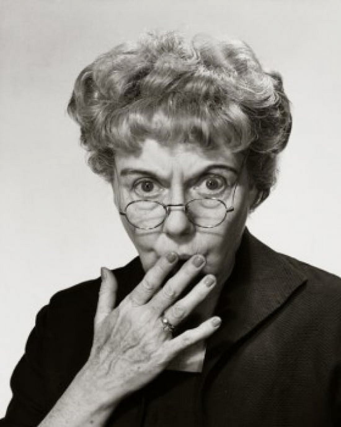 Close-up of a senior woman looking surprised Canvas Art - (18 x 24)