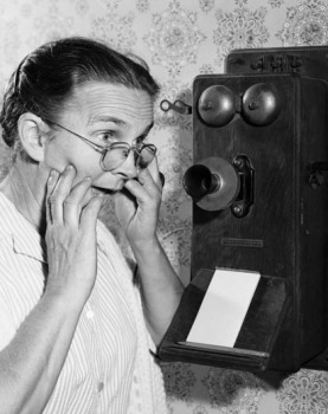 Close-up of a senior woman talking on the telephone Canvas Art - (24 x 36)