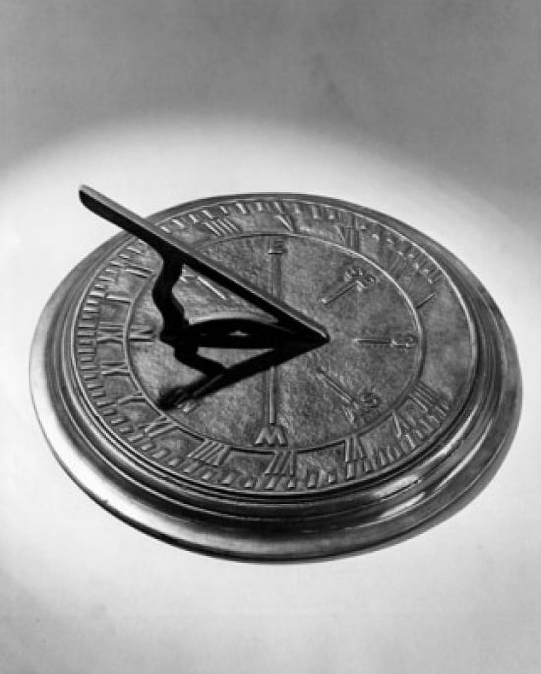 Close-up of a sundial Canvas Art - (18 x 24)