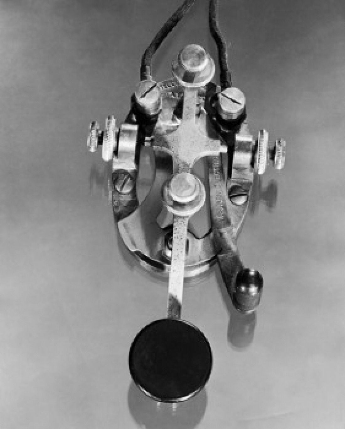 Close-up of a telegraph key Canvas Art - (24 x 36)