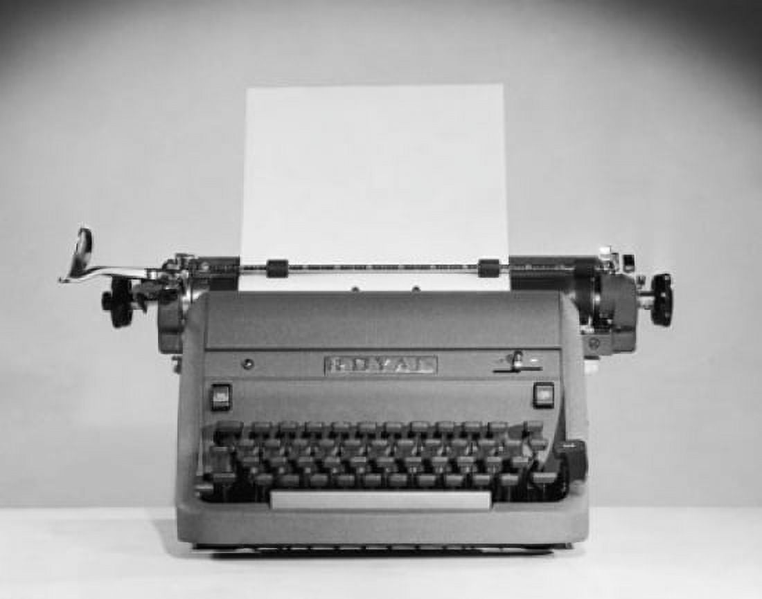 Close-up of a typewriter Canvas Art - (18 x 24)