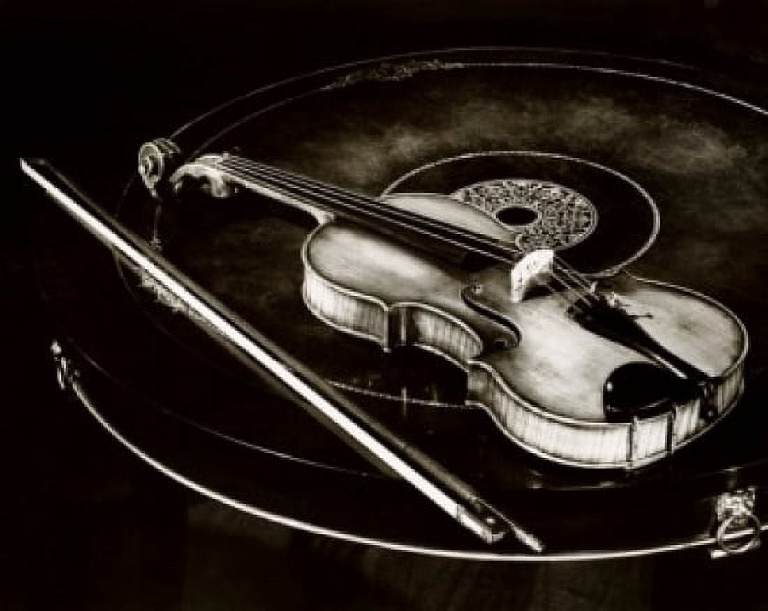 Close-up of a violin Canvas Art -  (18 x 24)