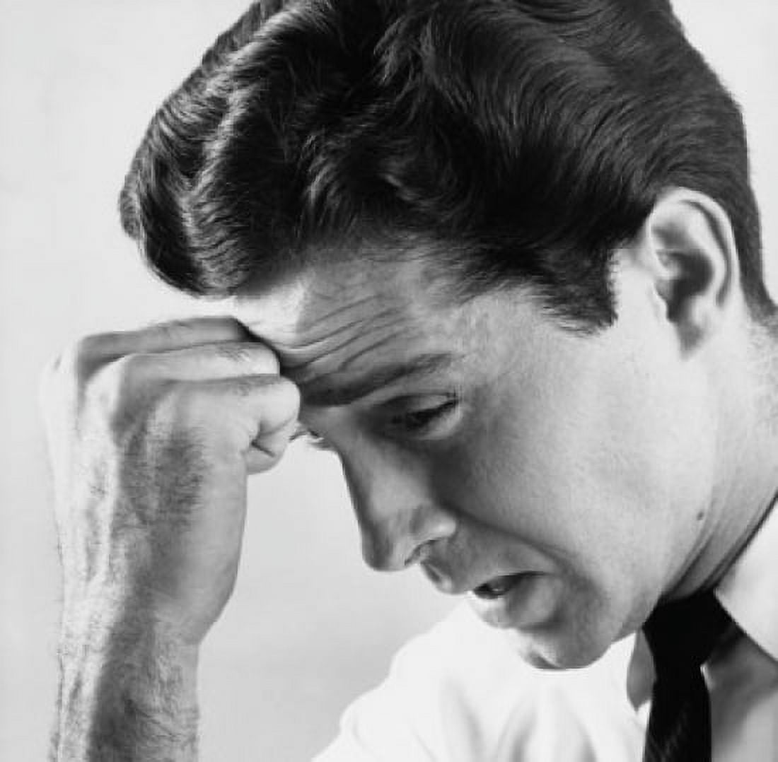 Close-up of a worried businessman Canvas Art - (18 x 24)