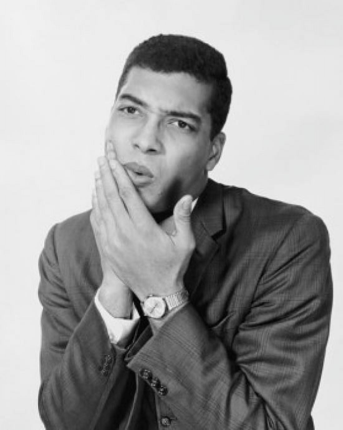 Close-up of a young man suffering from a toothache Canvas Art -  (24 x 36)