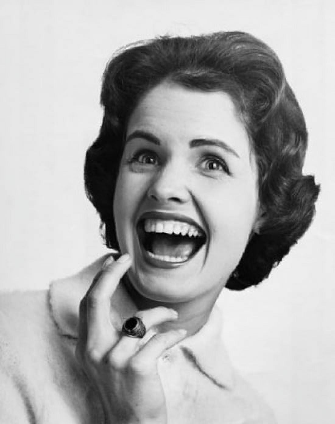 Close-up of a young woman laughing Canvas Art - (18 x 24)
