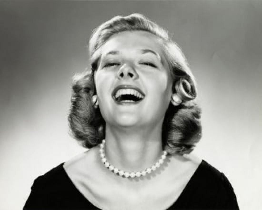 Close-up of a young woman laughing Canvas Art - (18 x 24)