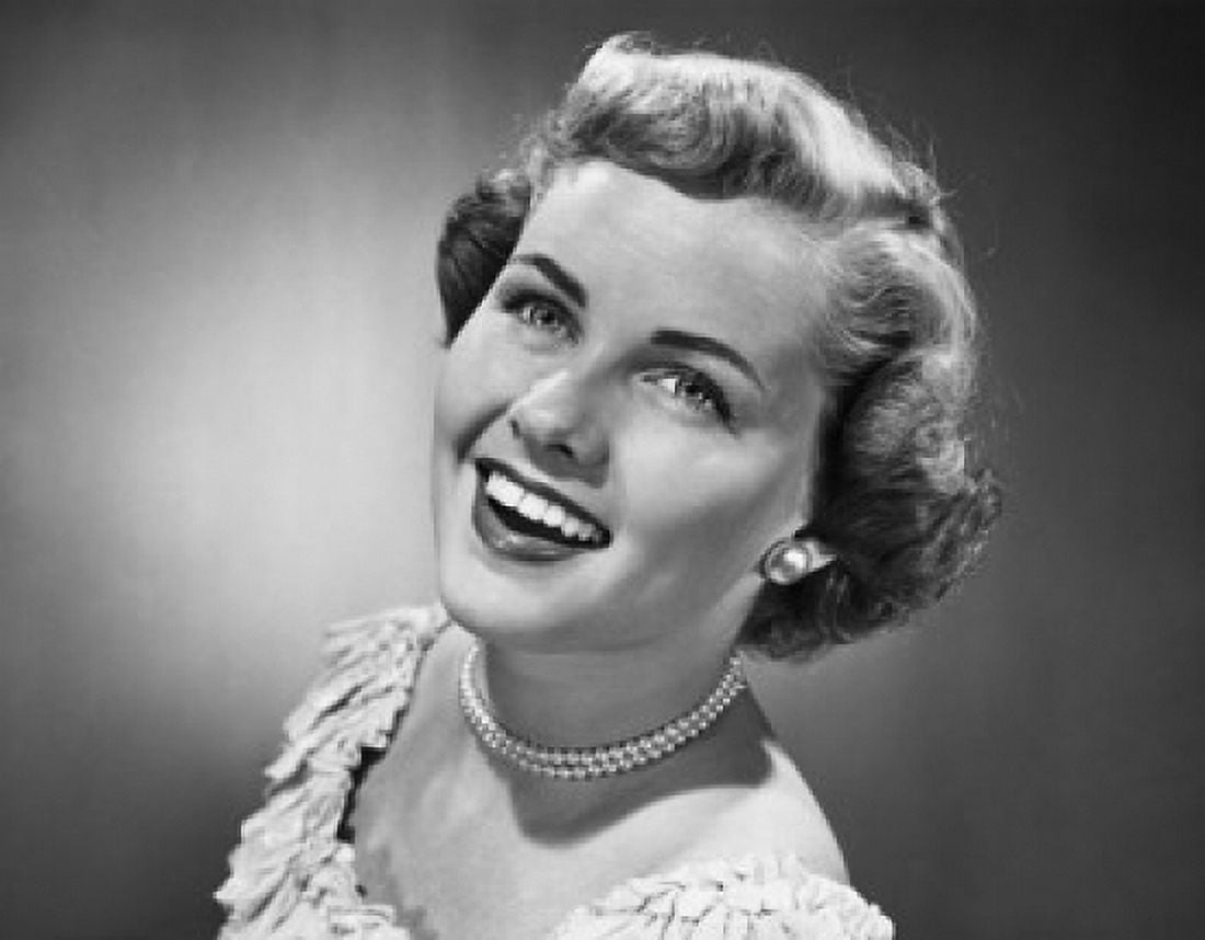 Close-up of a young woman smiling Canvas Art - (18 x 24)