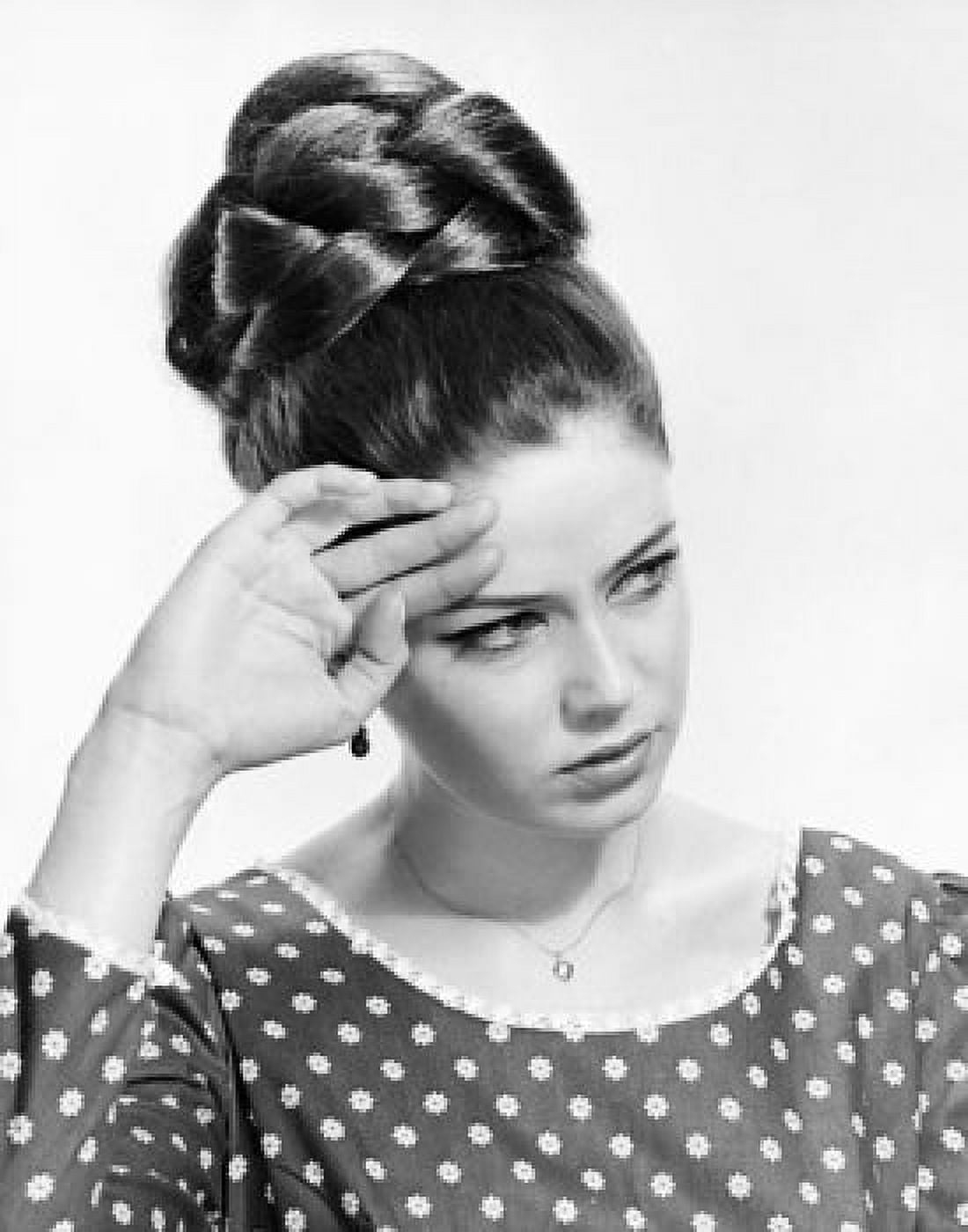 Close-up of a young woman suffering from a headache Canvas Art - (18 x 24)