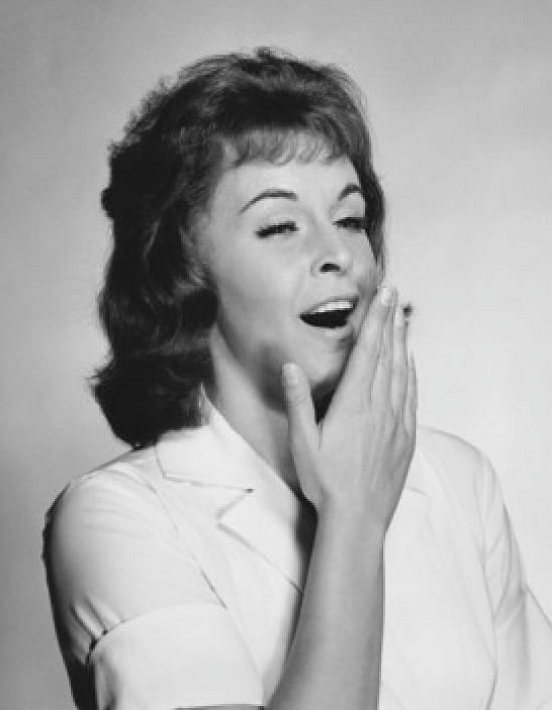 Close-up of a young woman yawning Canvas Art - (18 x 24)