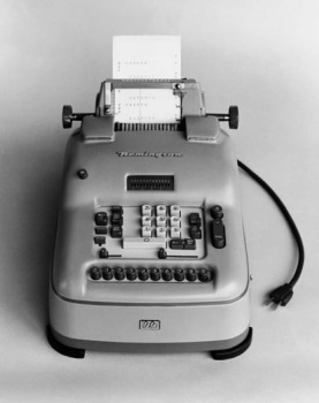 Close-up of an adding machine Canvas Art - (18 x 24)