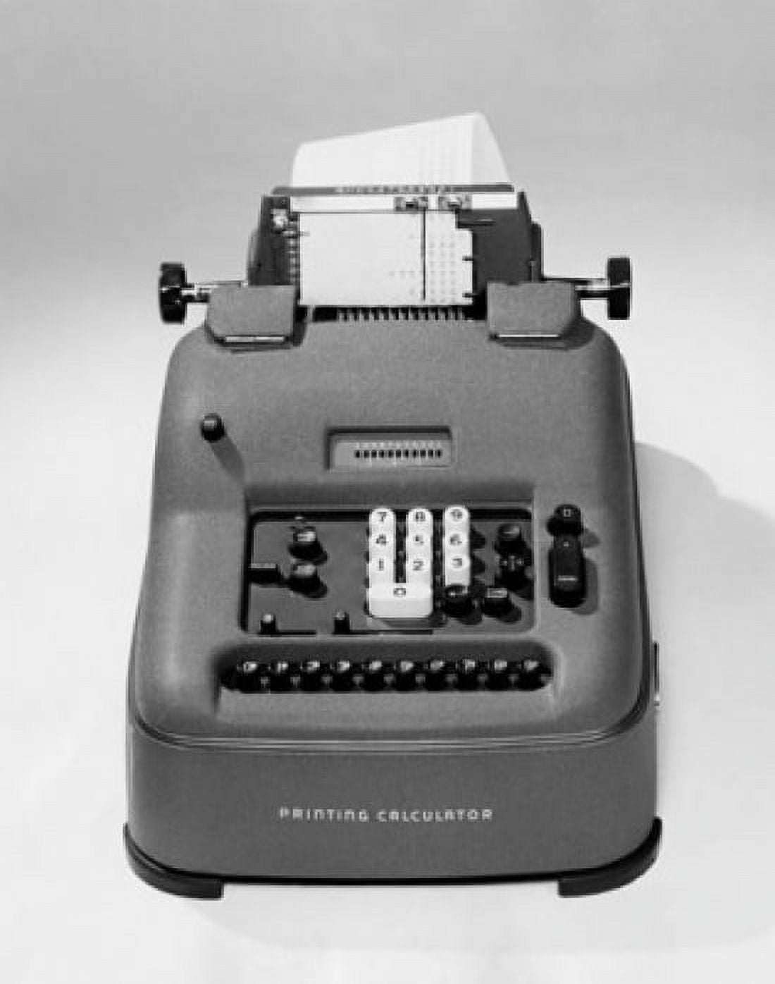 Close-up of an adding machine Canvas Art - (18 x 24)