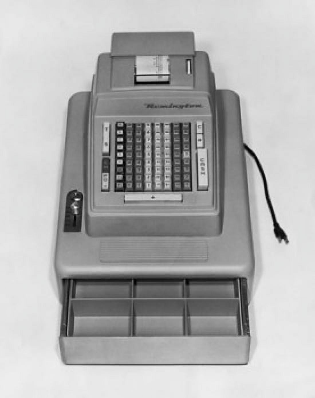 Close-up of an empty cash register Canvas Art - (18 x 24)