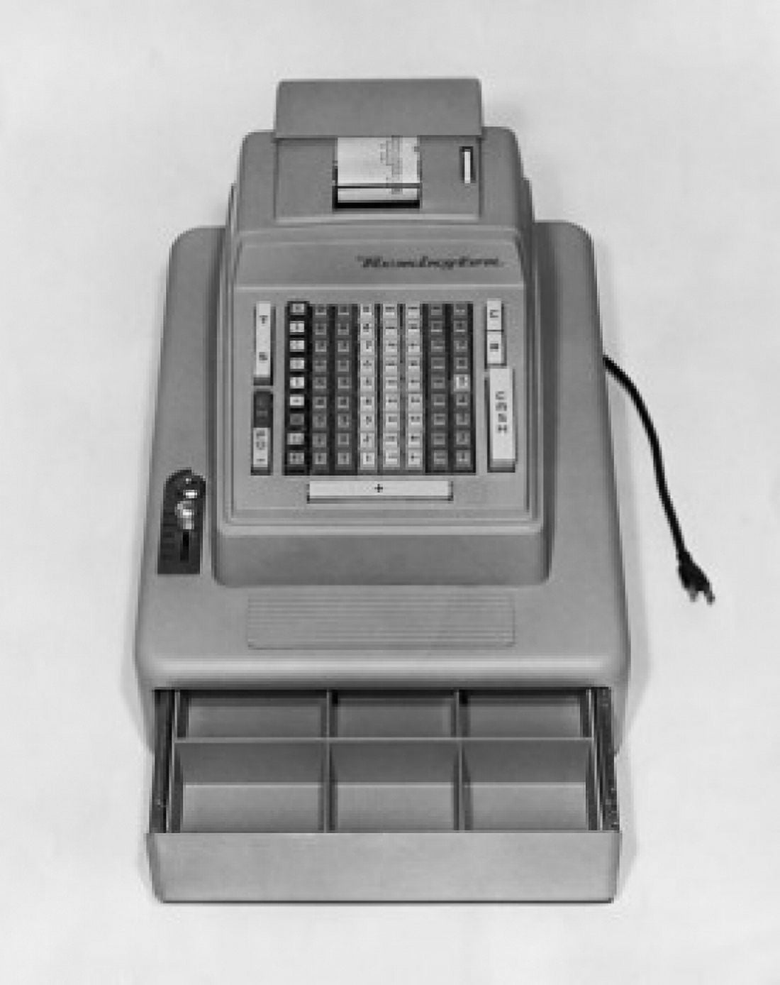 Close-up of an empty cash register Canvas Art - (24 x 36)