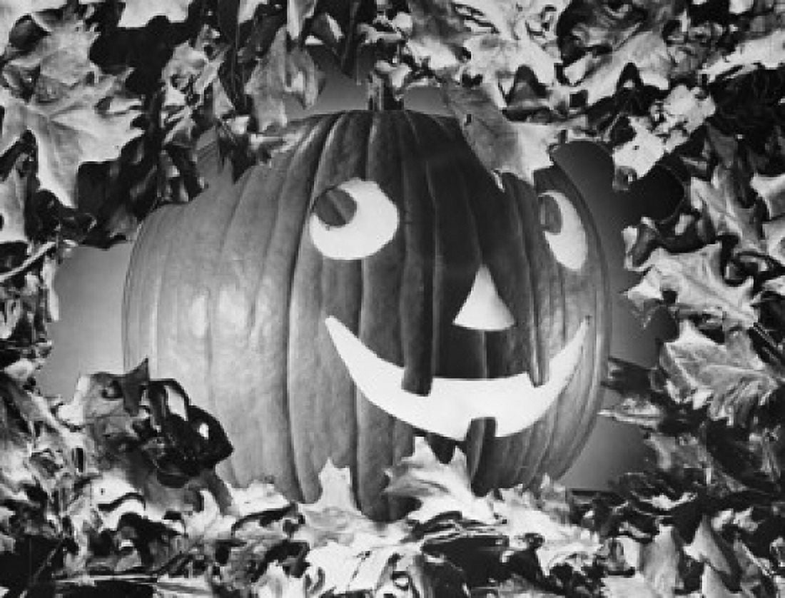 Close-up of an illuminated jack o lantern Canvas Art - (18 x 24)