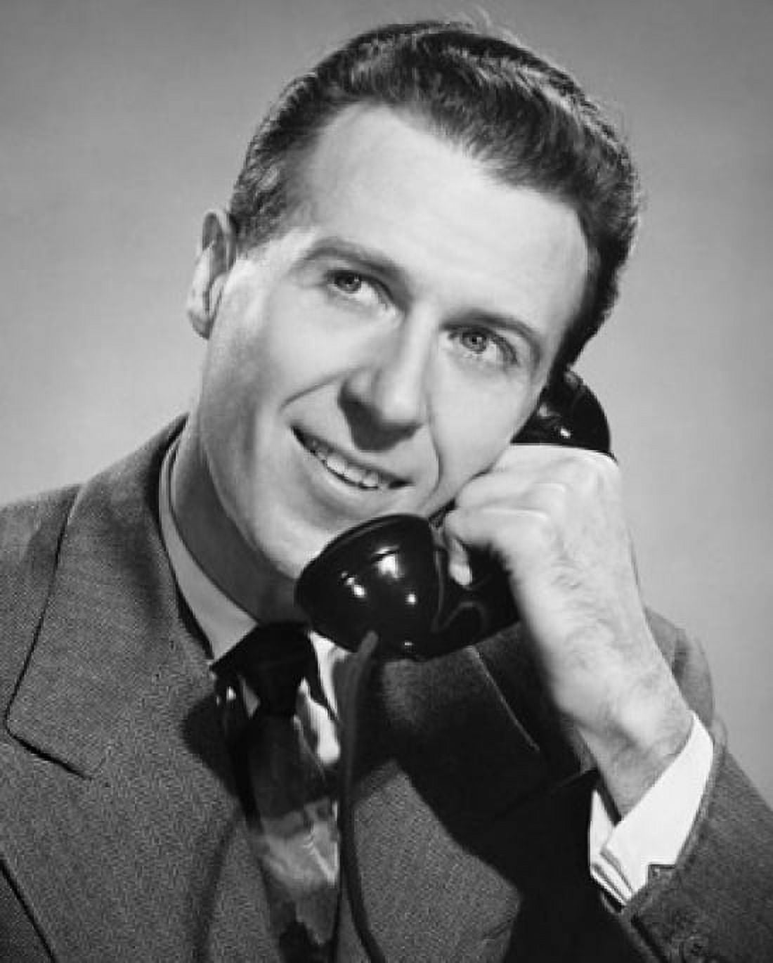Close-up of businessman talking on the telephone Canvas Art - (24 x 36)