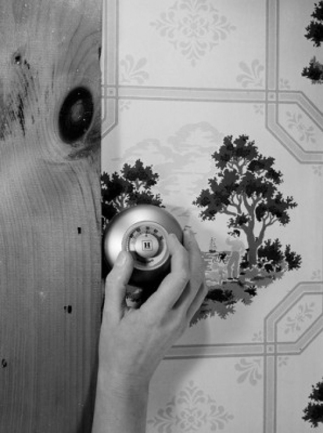 Close up of hand on knob Canvas Art - (24 x 36)
