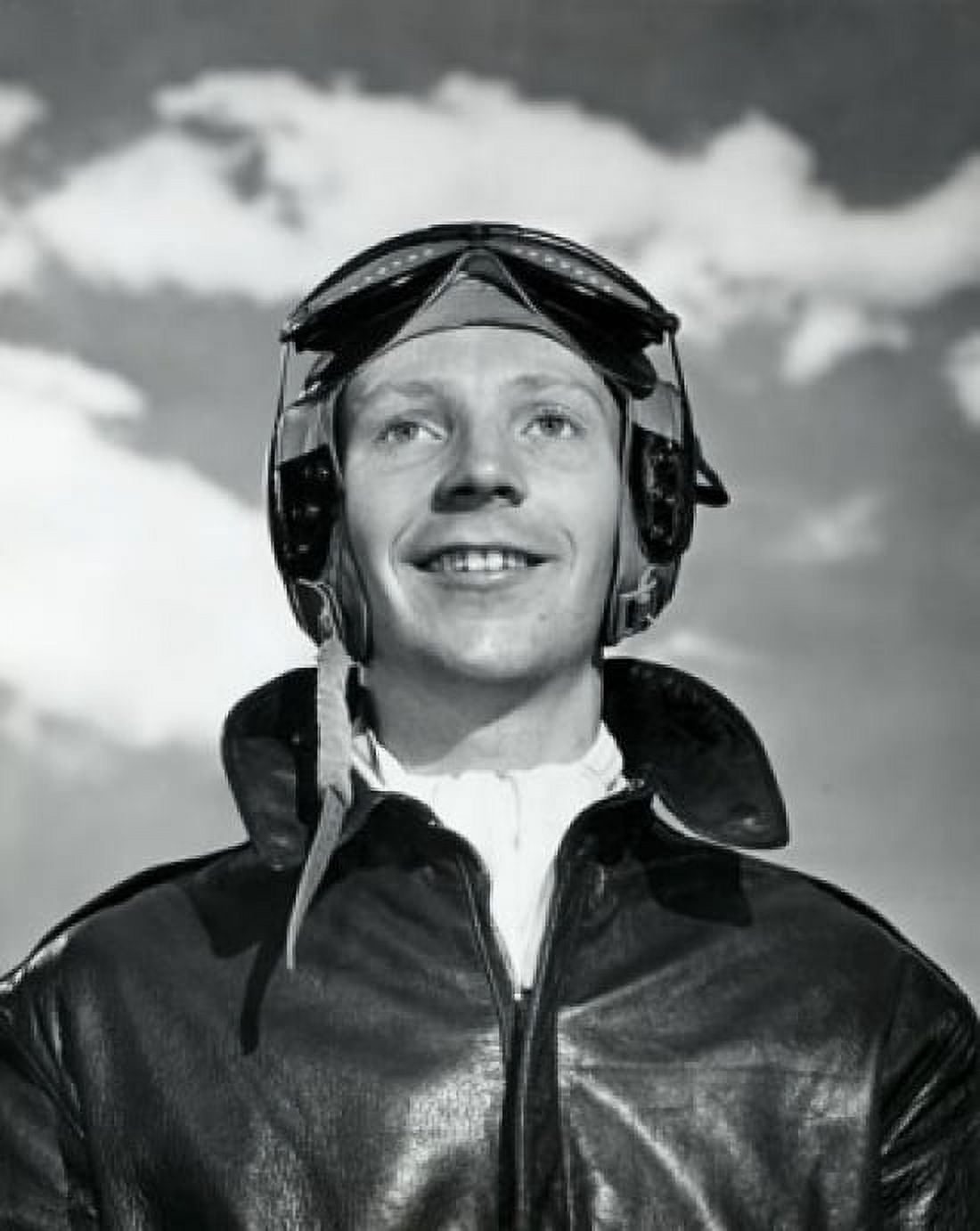 Close-up of male pilot smiling Canvas Art - (18 x 24)