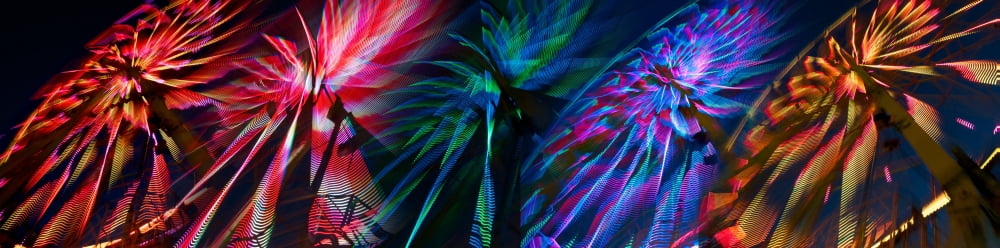 Close-up of paper windmills Canvas Art - Panoramic Images (27 x 9)