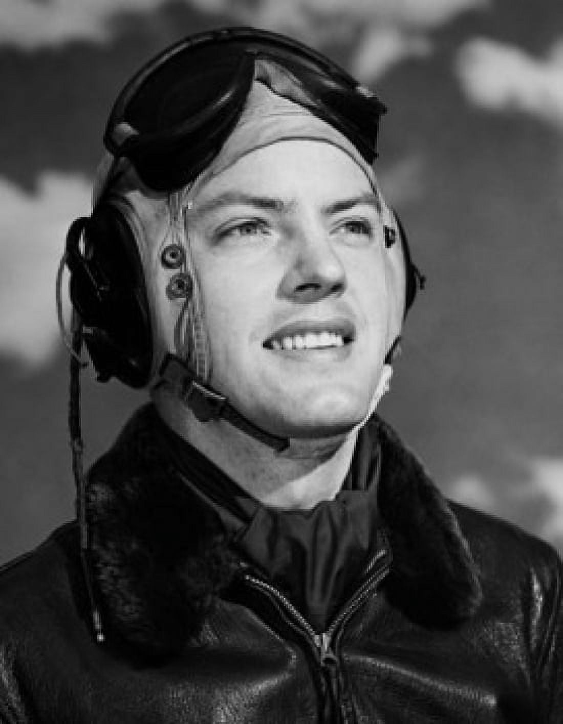 Close-up of pilot smiling Canvas Art - (24 x 36)