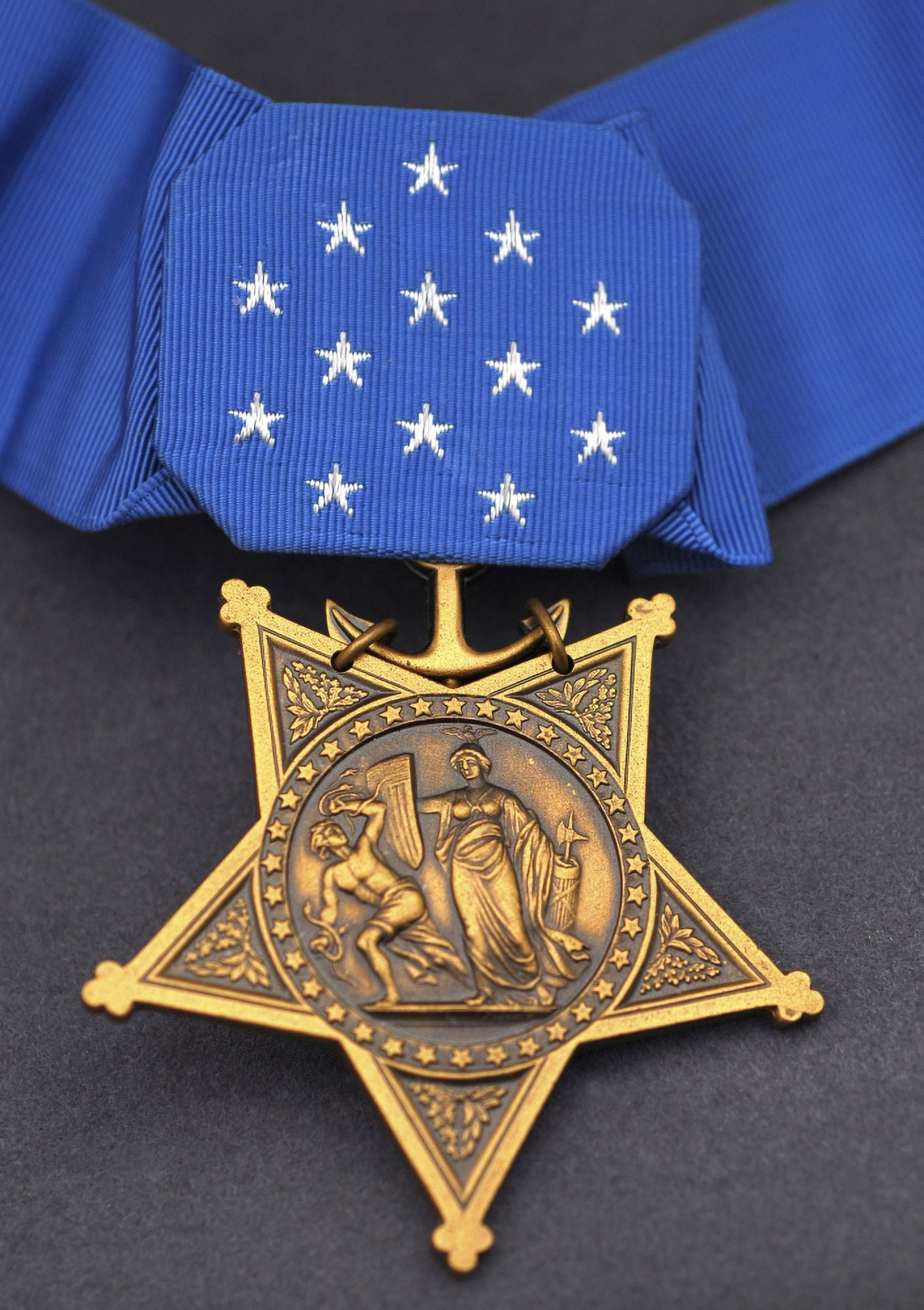 Close-up of the Medal of Honor award Canvas Art - Stocktrek Images (24 x 34)