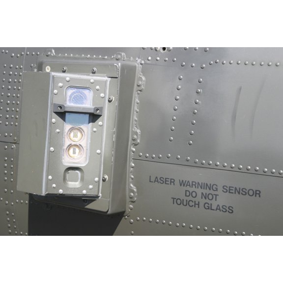 Close-up of the laser warning sensor on an AH-64D Apache Canvas Art - Timm ZiegenthalerStocktrek Images (18 x 12)