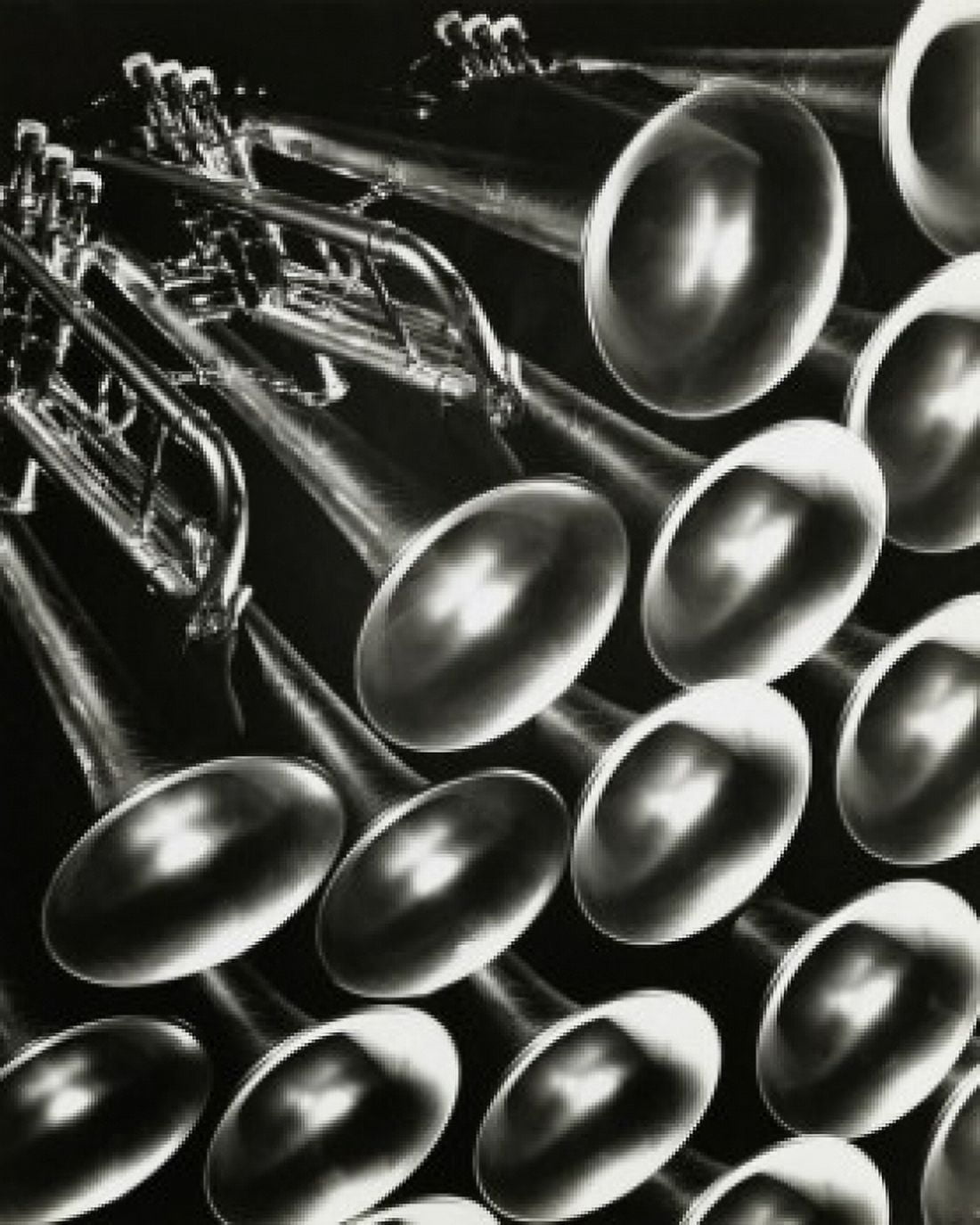 Close-up of trumpets Canvas Art - (24 x 36)