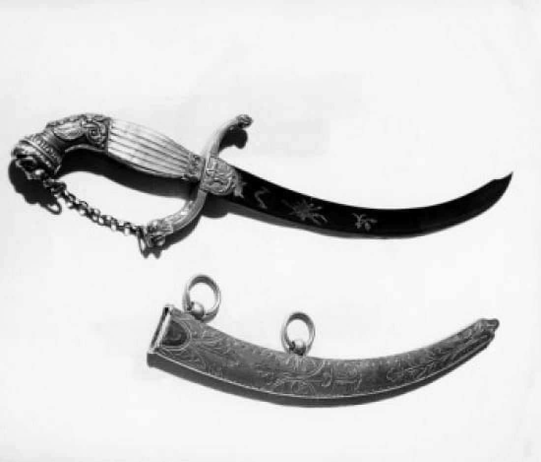 Close-up of two daggers US Naval Officers Dirk War of 1812 Canvas Art - (18 x 24)
