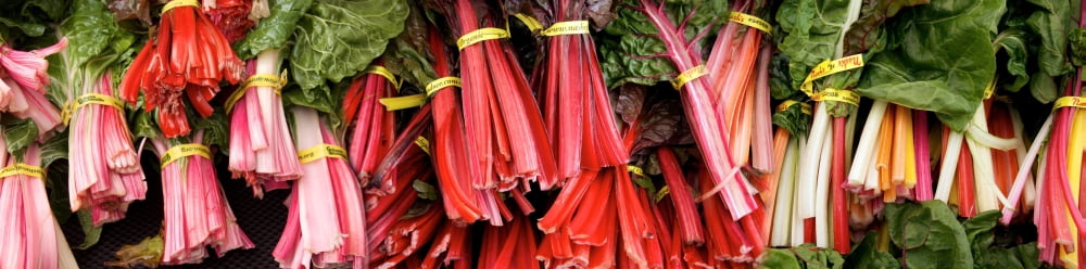 Close-up of vegetable on market stall Canvas Art - Panoramic Images (36 x 12)