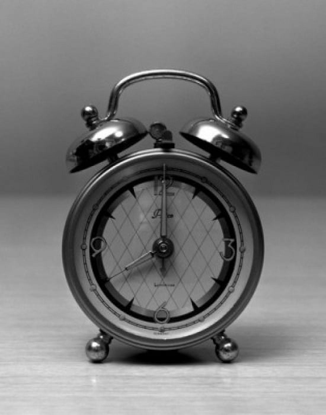 Close up of vintage alarm clock Canvas Art - (18 x 24)