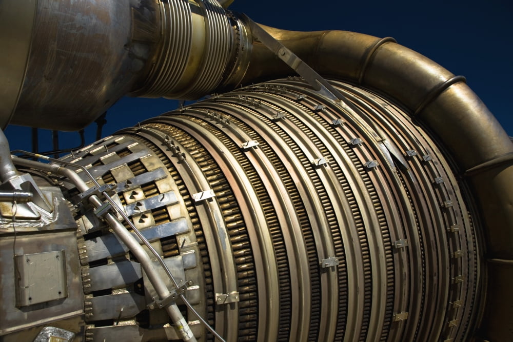 Close-up view of a rocket engine Canvas Art - Roth RitterStocktrek Images (35 x 23)