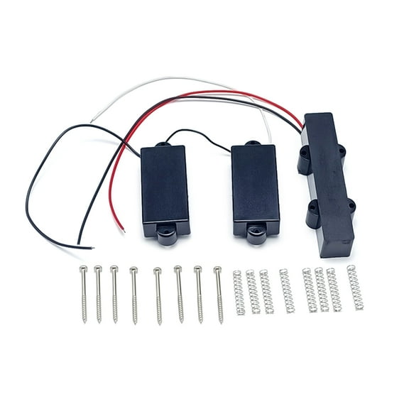 Closed 4-String Precisions PB Bass Pickup Replacement Electric Bass Guitar Pickup Vintage Tone Humbucker Pickups