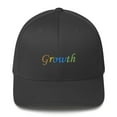 thumbnail image 1 of Closed-Back Structured Cap | Flexfit 6277 (Dark Grey, S/M), 1 of 4