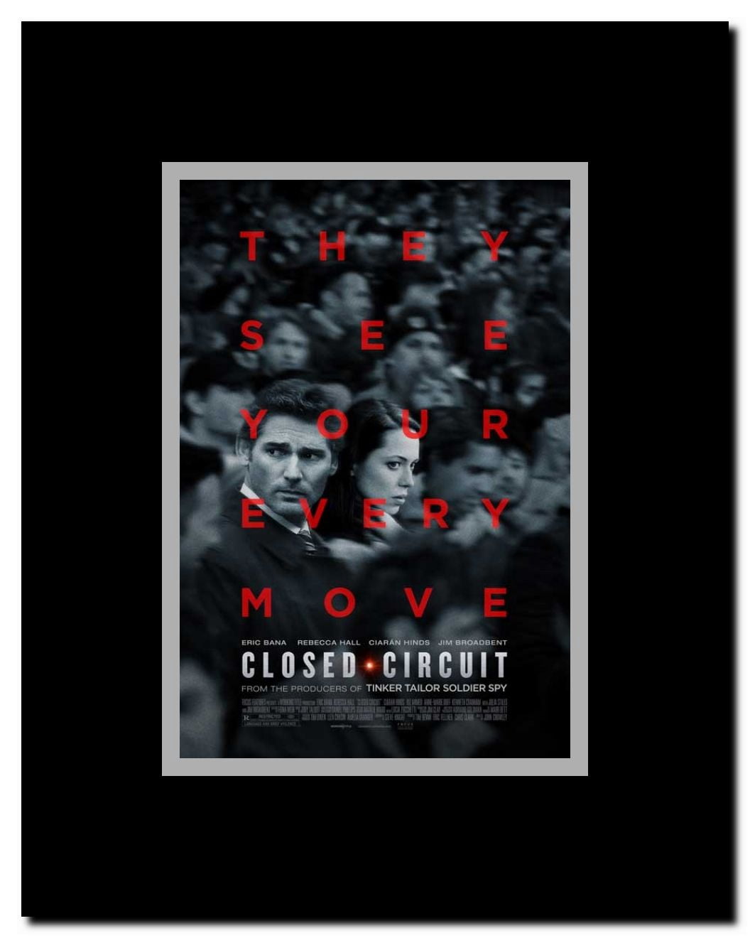 Closed Circuit Framed Movie Poster