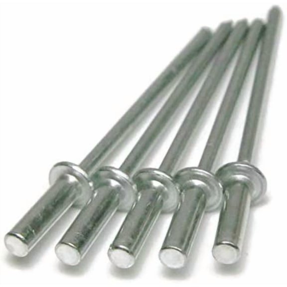 Closed End Sealed Rivets 3/16#6CE Aluminum Blind Rivets 6-4, 3/16" x 1/4" Grip (0.188-0.250) Qty 100