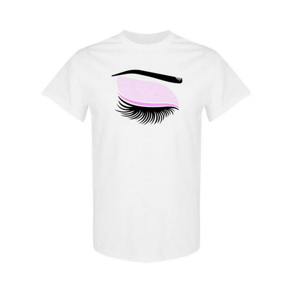 Closed Eye With Makeup T-Shirt Women -SPIdeals Designs, Female 4X-Large