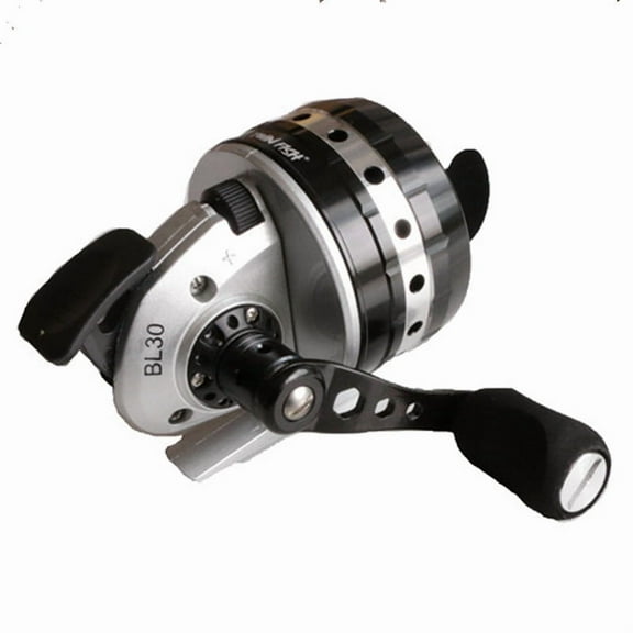 Closed Reel BL30 Fishing 4+1BB 3.6:1 Gear Ratio Slingshot Closed Metal Wheel Outdoor Bow Hunting Fishing with PE line 45M