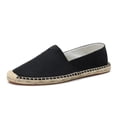 thumbnail image 1 of Closed Toe Canvas Slip on Flat Espadrilles Loafers for Men and Women, 1 of 4