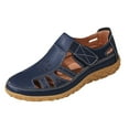 thumbnail image 1 of Fukaraa Women Dressy Sandals Wedge Heel Closed Toe Beach Vacation Party, 1 of 9