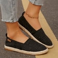 thumbnail image 1 of Closed Toe Slip on Flat Espadrilles Loafers for Women, 1 of 3