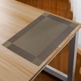 Closeout! Ongmies Elegant Placemats Placemats Stain Pvc Table Mats