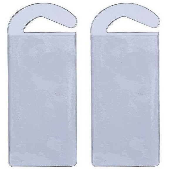 CloseoutZone Handicap Permit Placard Protective Holder Set of 2