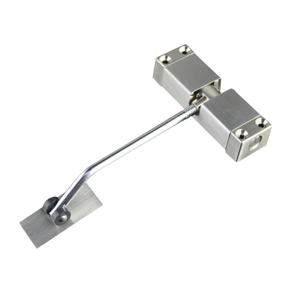 STRANDCHIC Spring Door Closer Stainless Steel Automatic Door Closer with Easy Installation Screws Included