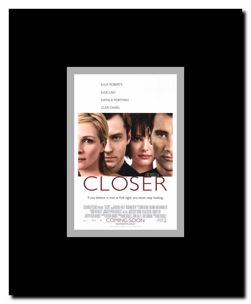 Closer Framed Movie Poster