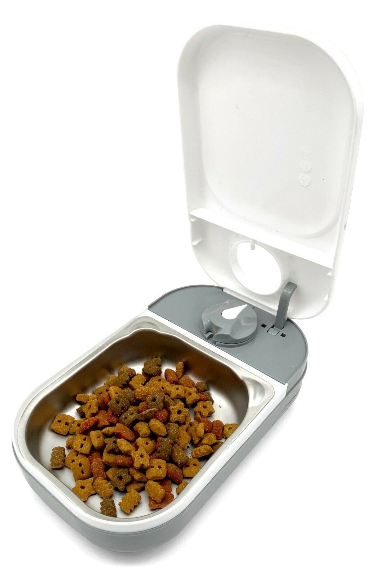 Closer Pets One-Meal Automatic Timed Dog & Cat Feeder with Stainless Steel Bowl Insert